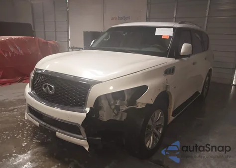 2017 Infiniti Qx80 из США, поврежденный, VIN JN8AZ2NFXH9647214